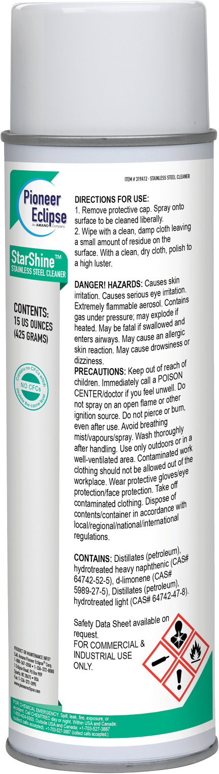 StarShine™ Stainless Steel Cleaner